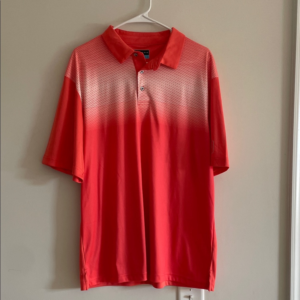 PGA Tour Men's Ombre Polo Shirt